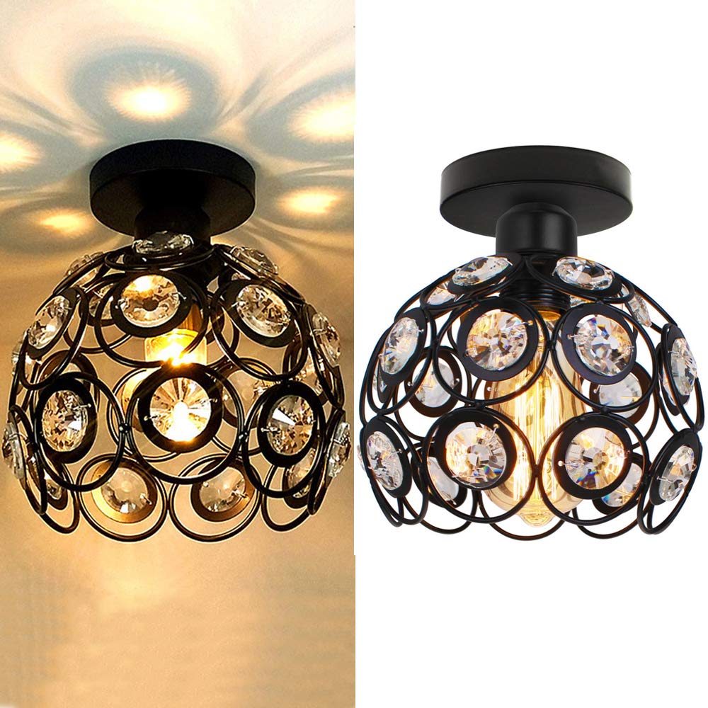 Garduru Goldene Luxus Ball Deckenleuchte | Exklusive LED-Beleuchtung | Modern | Elegante Flurbeleuchtung