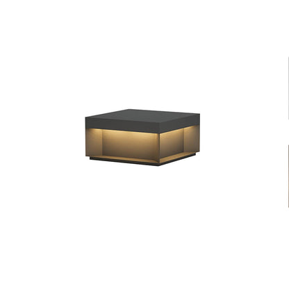 Solar-Säulenlampe für den Außenbereich - Wetterfestes Licht mit LED