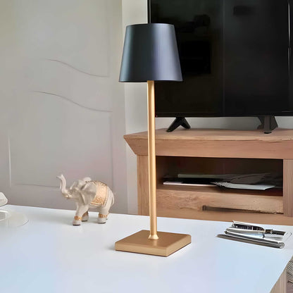 LumiFlex – Luxuriöse kabellose Tischlampe mit einstellbarer Beleuchtung