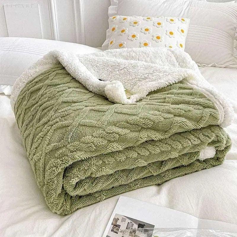 Warmes Fleece-Decke aus 100% Polyester – Hypoallergen und bequem für kalte Nächte