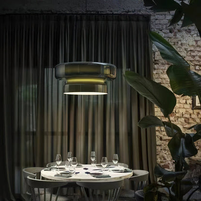 Bohemera – Luxuriöse Hängelampe aus mundgeblasenem Glas
