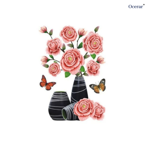 Garduru Pflanzenvase 3D-Stereo Aufkleber™ | 1+1 GRATIS
