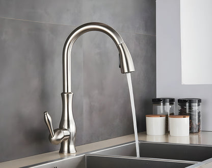 Garduru Faucet – Rotierbarer Ausziehbarer Küchenarmatur für das Waschbecken