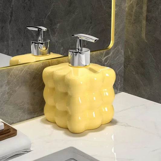 BubbleGlow – Luxuriöser Seifenspender mit verspieltem Design für Badezimmer und Küche