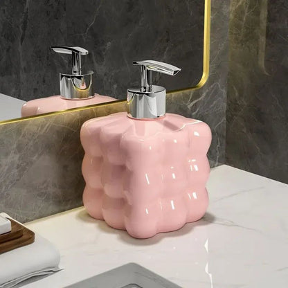 BubbleGlow – Luxuriöser Seifenspender mit verspieltem Design für Badezimmer und Küche