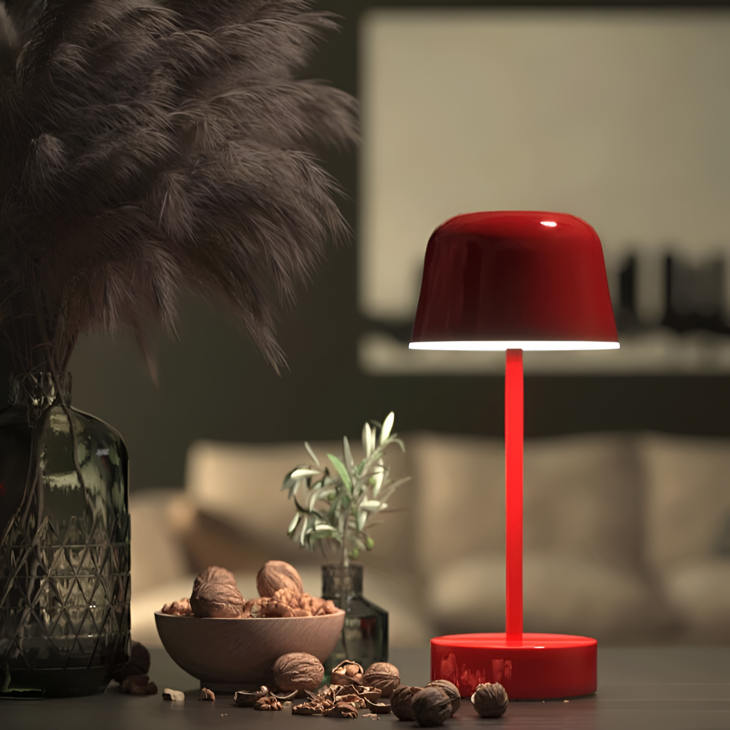 Garduru Bunte LED Tischlampe – Eine harmonische Mischung aus Stil und Funktion