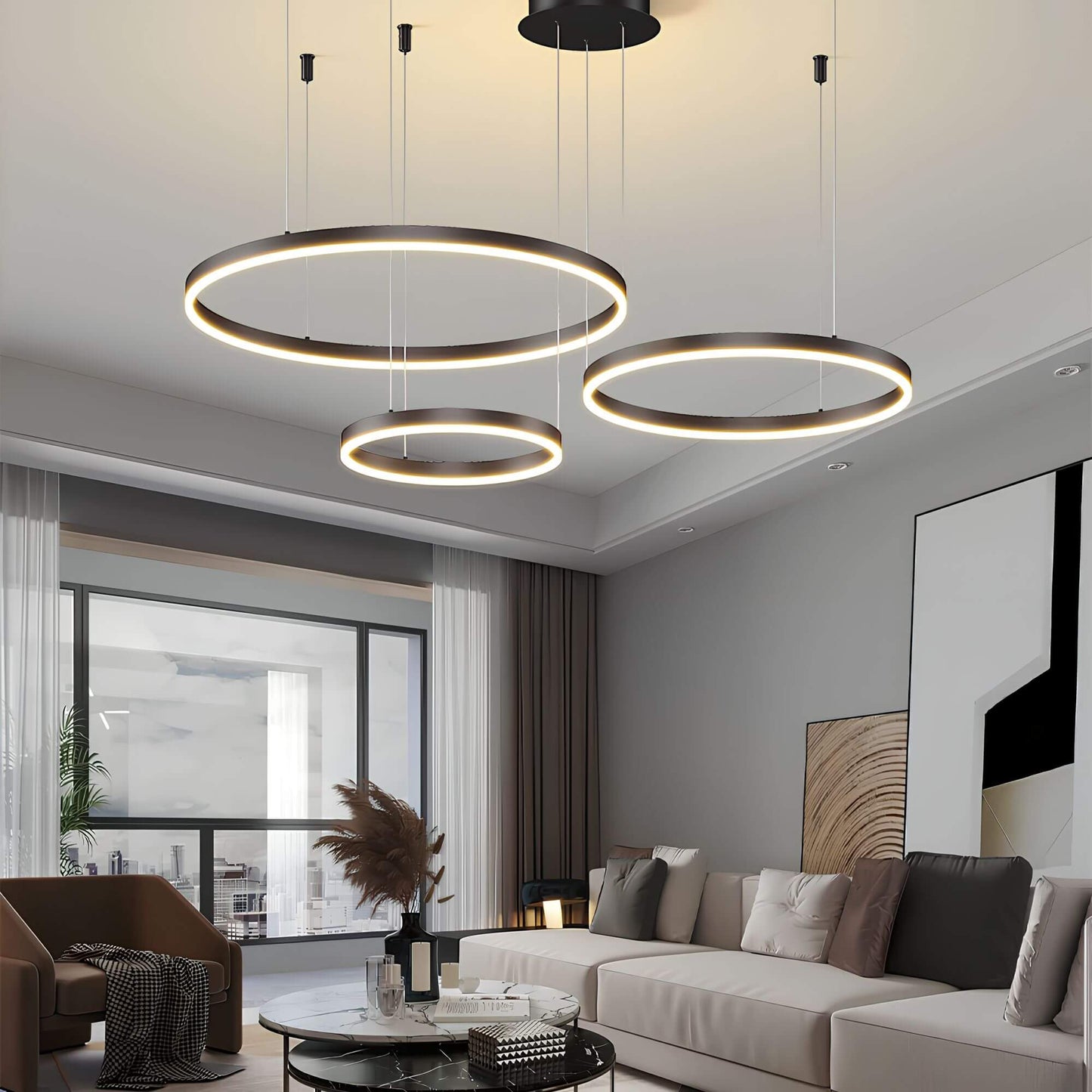CircaLuxe – LED Ring-Deckenleuchter