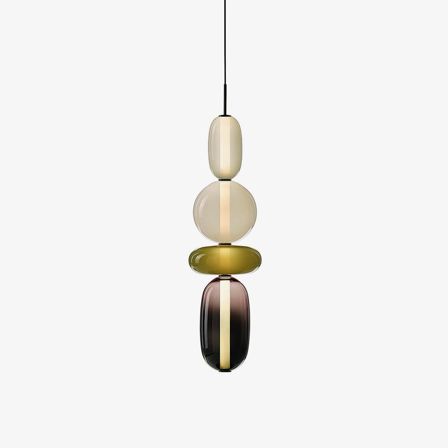 Garduru - Moderne Glas Pendelleuchte für einen eleganten Schein