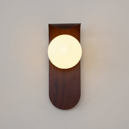 Garduru Light – Retro Holz-Acrylglas LED Wandleuchte