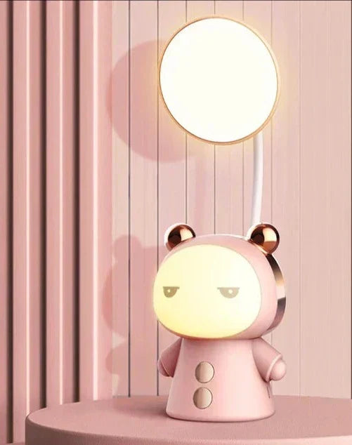 Verspielt Cartoon Tischlampe aus ungiftigem Harz | FunGlow