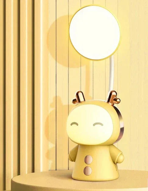 Verspielt Cartoon Tischlampe aus ungiftigem Harz | FunGlow