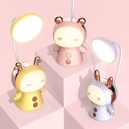 Verspielt Cartoon Tischlampe aus ungiftigem Harz | FunGlow