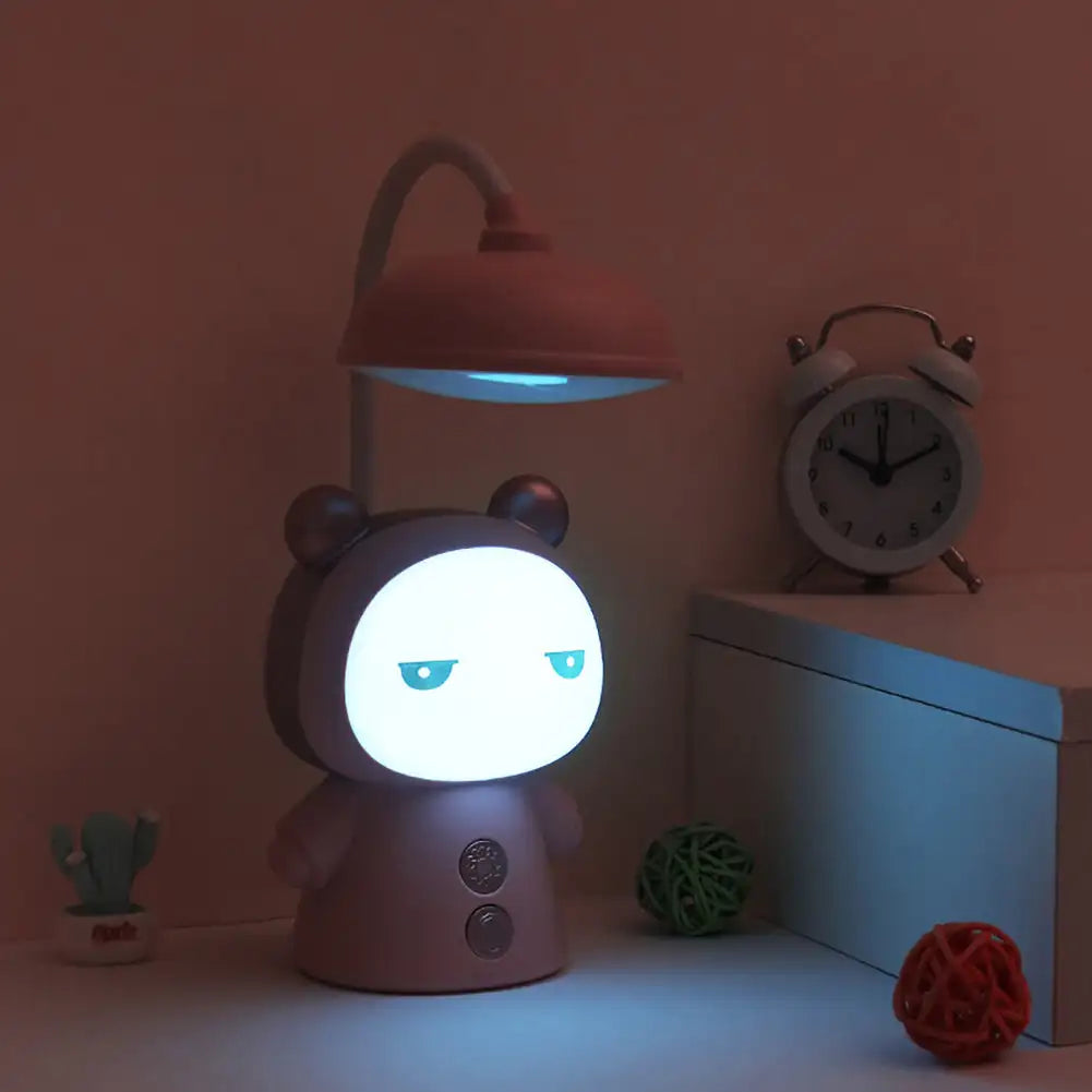 Verspielt Cartoon Tischlampe aus ungiftigem Harz | FunGlow