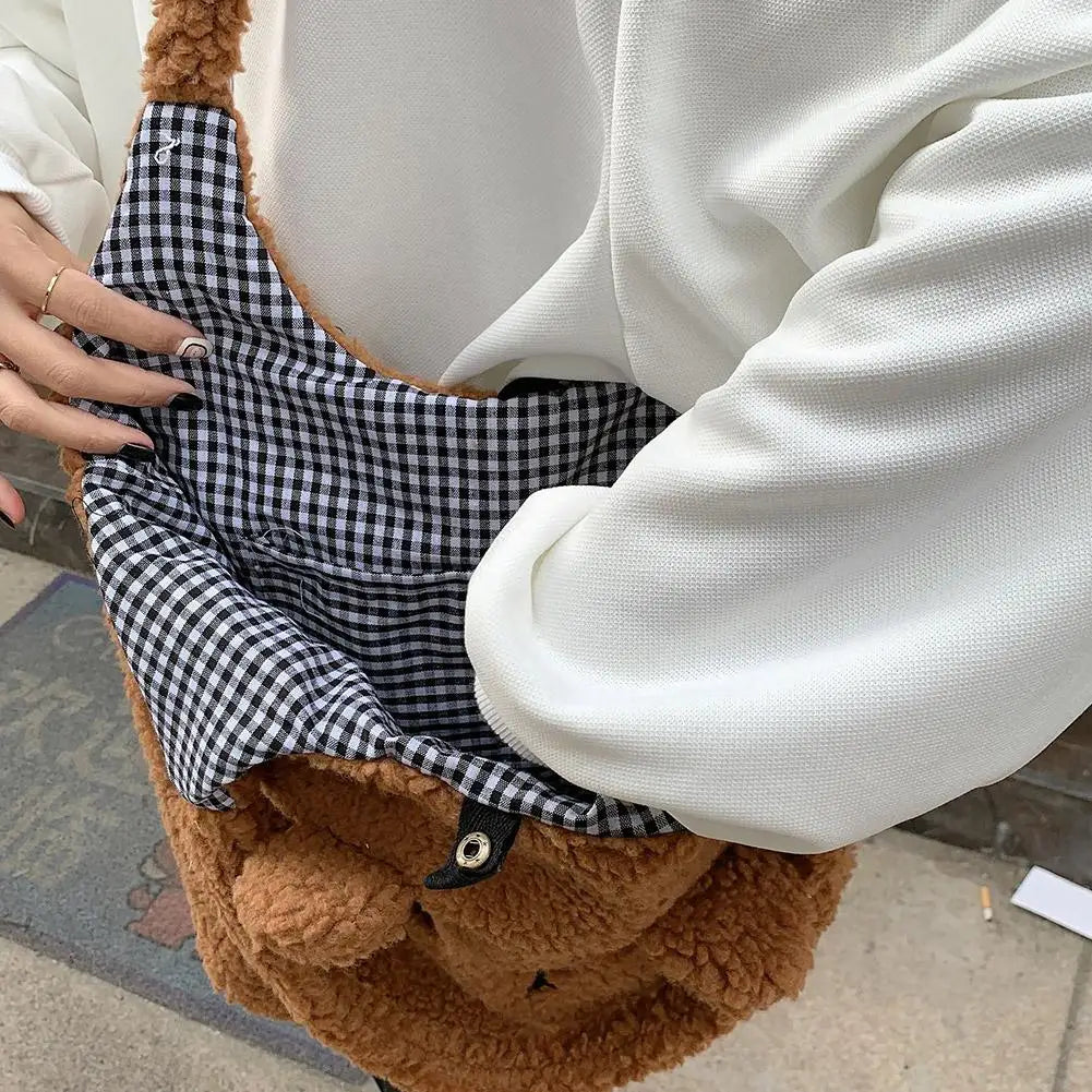 Cartoon Stickerei Weiches Plüsch Tote