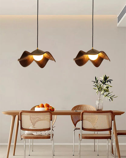 Aufhängung Casia Unique – Design Lotus mit Metall- und Harzoberfläche