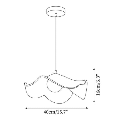 Garduru Pendelleuchte im modernen Design | Elegante Deckenlampe | Wohnraumbeleuchtung