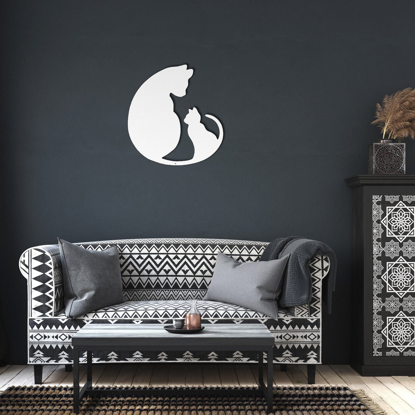 Cat Lover - Stahlzeichen