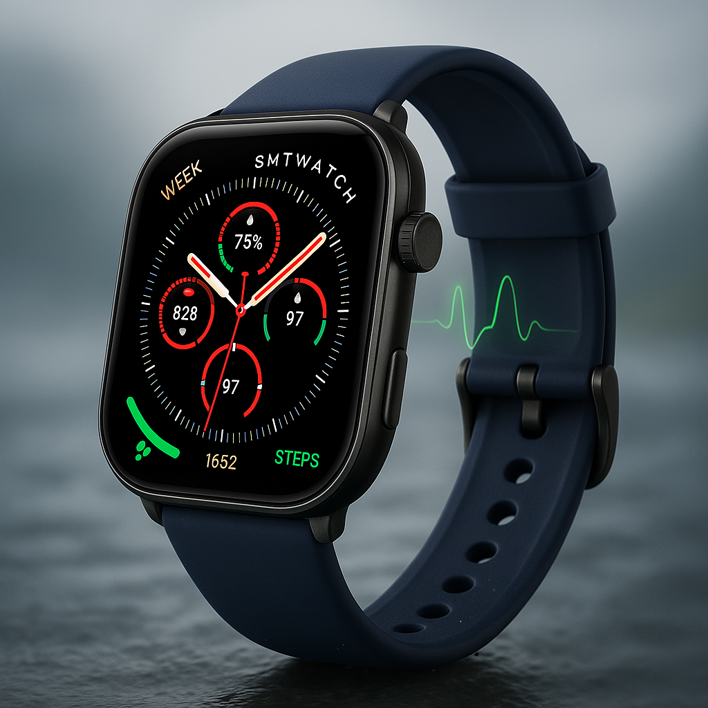 Smartwatch Fitness Tracker mit Gesundheitsüberwachung
