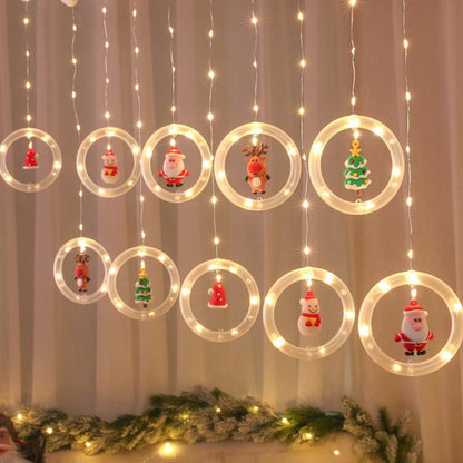 TwinkleJoy Weihnachtsbeleuchtung – LED-Lichterkette mit festlichen Figuren