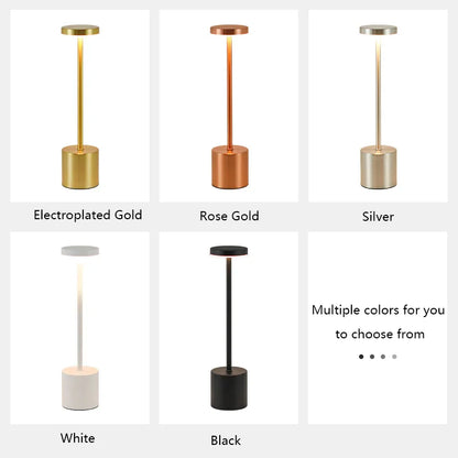 LumeElegance - Touch Sensor Wiederaufladbare LED Tischlampe