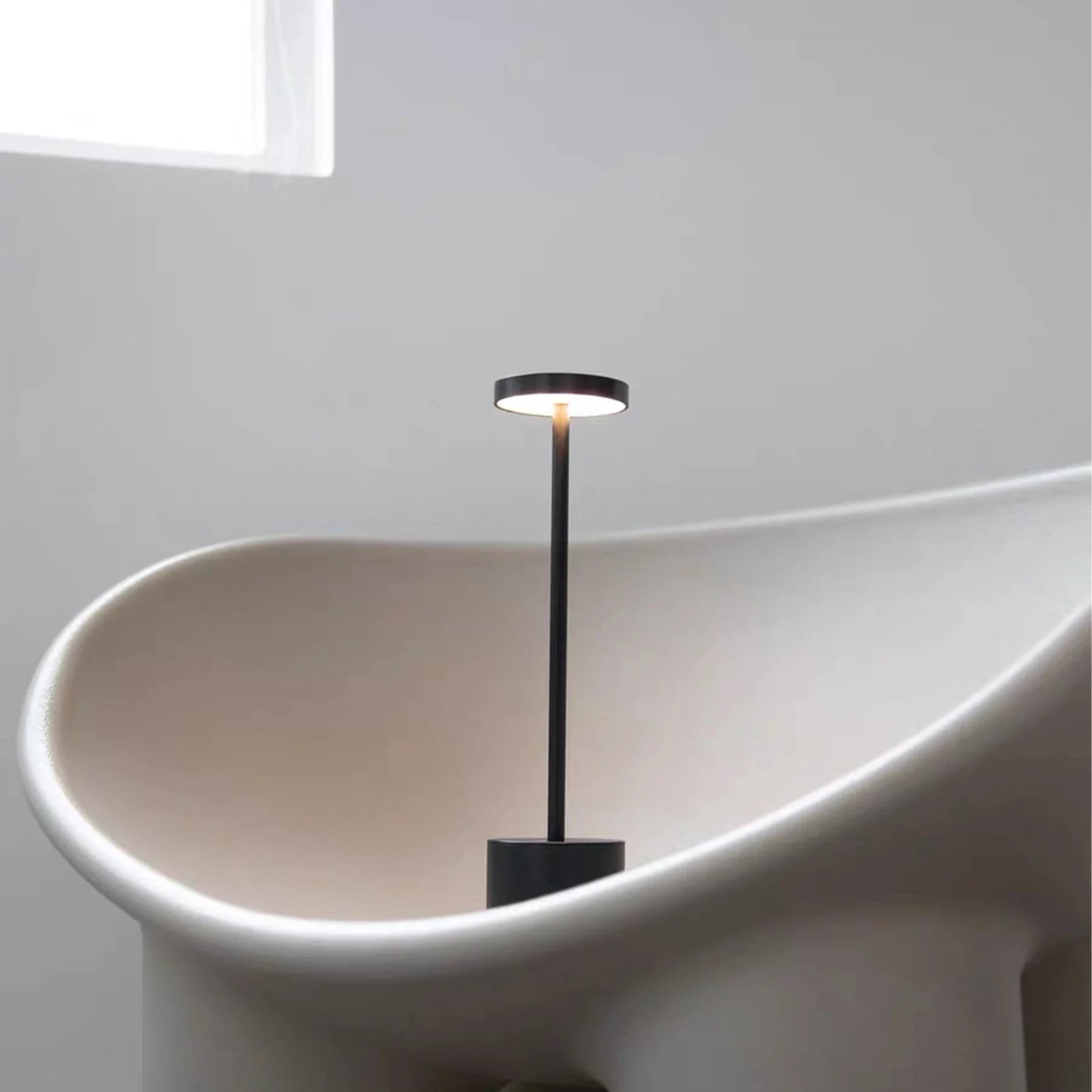 Klassische kabellose Lampe - Touch-Sensor-LED-Schreibtischlampe mit 3 einstellbaren Farbtemperaturen
