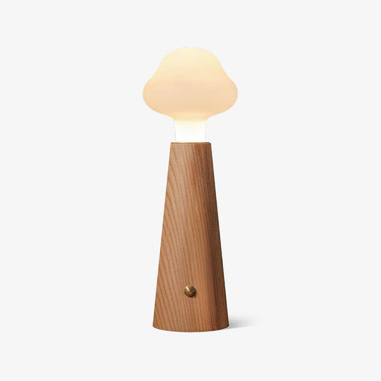 Garduru - Stilvolle Holz Tischlampe für eine gemütliche Beleuchtung