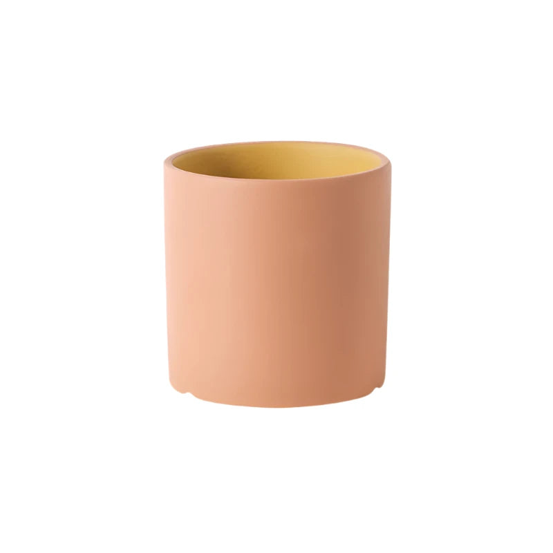 VividSphere – Luxus Rund Keramik Blumentopf mit Hand-Glasiertem Eleganz