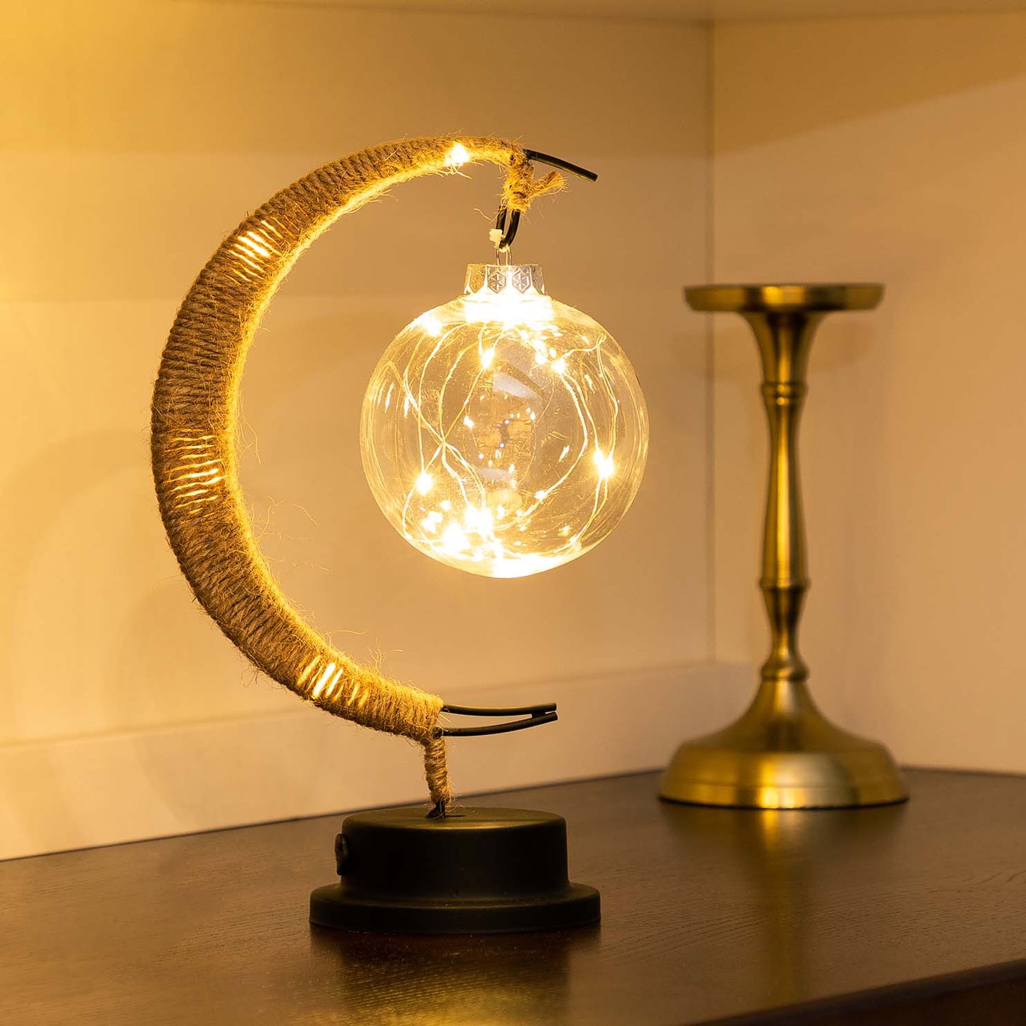 Tischlampe LED Mondlicht für Schlafzimmer