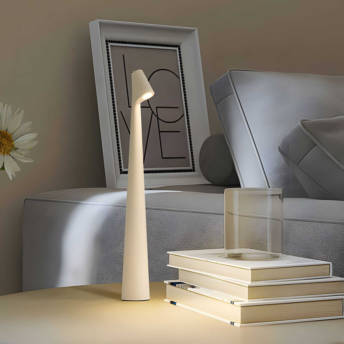 LumiSlim – Stilvolle dimmbare Tischlampe mit raffinierter Eleganz