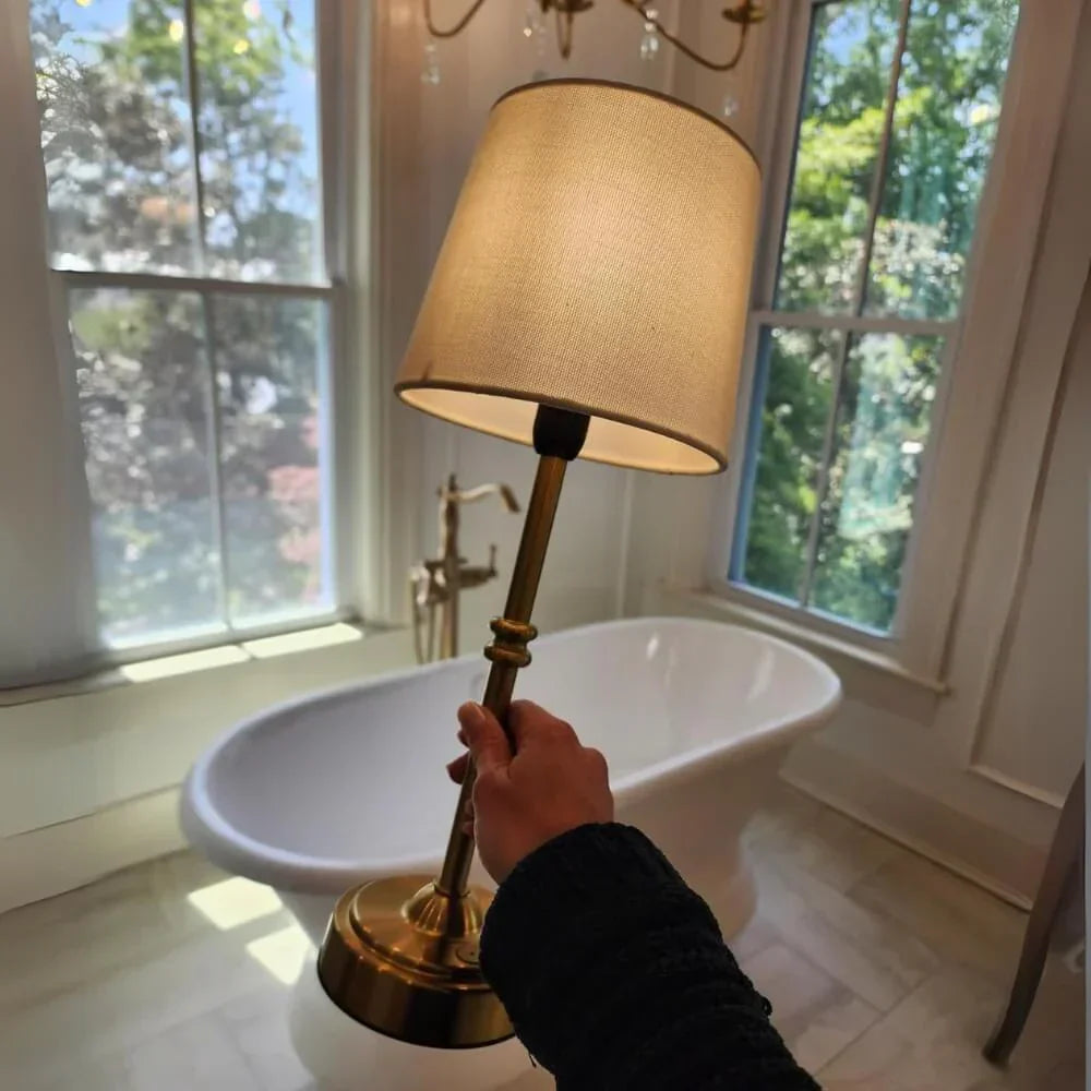 Garduru – Retro Drahtlose Tischlampe mit anpassbarem Licht und wiederaufladbarem Akku