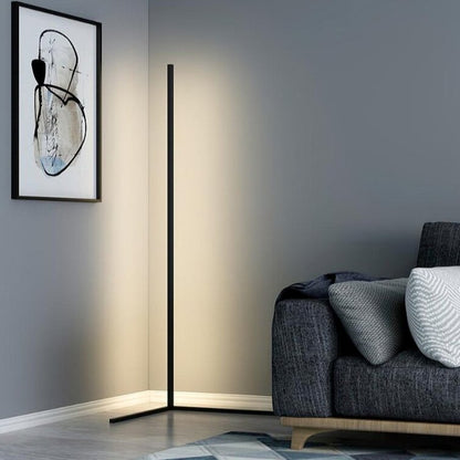 Eck-LED Stehlampe Minimalistisch