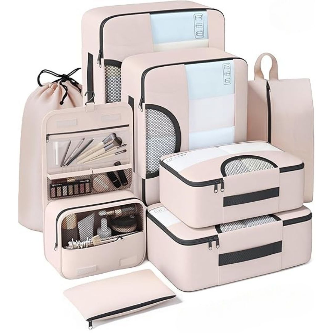 8 Set Packwürfel für Reisen