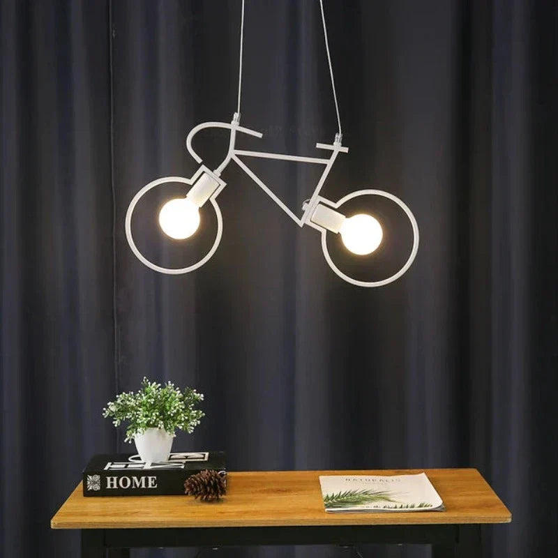 Garduru - Einzigartige LED-Deckenlampe inspiriert vom Fahrraddesign