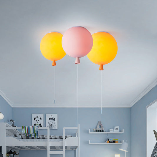 SkyGlow - Elegante LED-Deckenlampe in Ballonform