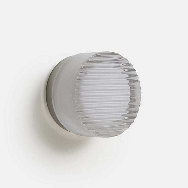 Moderne runde LED Wandleuchte – Sanftes Licht mit Glasdiffusor Mylk für Wohnzimmer und Schlafzimmer