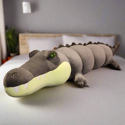Krokodil Lange Plüsch-Körperkissen