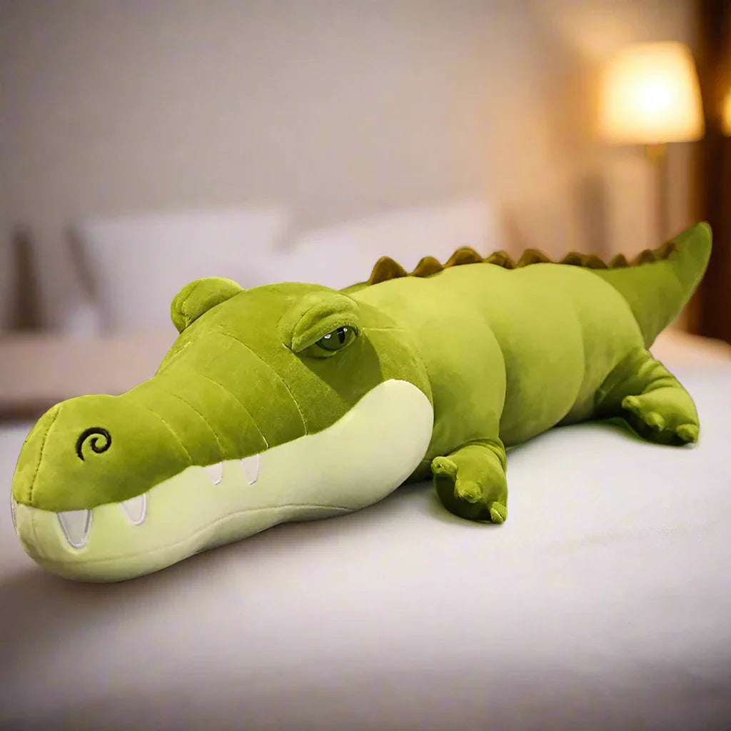 Krokodil Lange Plüsch-Körperkissen