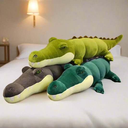 Krokodil Lange Plüsch-Körperkissen