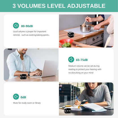 Smart Cube Timer mit Schwerkraftsensor und LED-Anzeige