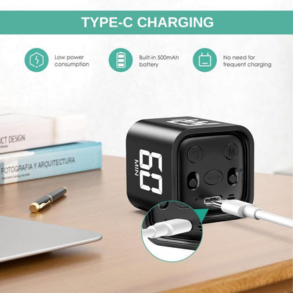 Smart Cube Timer mit Schwerkraftsensor und LED-Anzeige