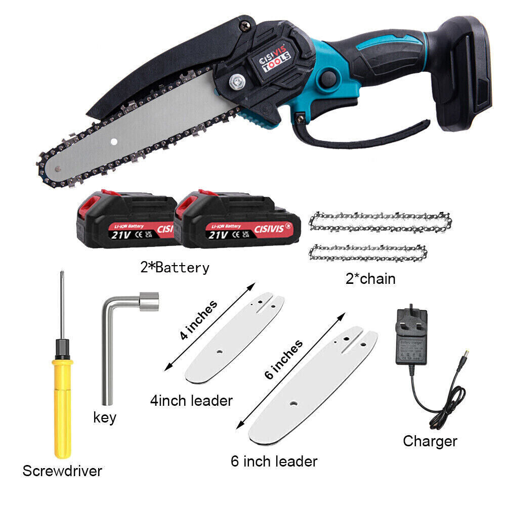 Akku-Kettensäge - Vereinfachtes Holzschneiden!