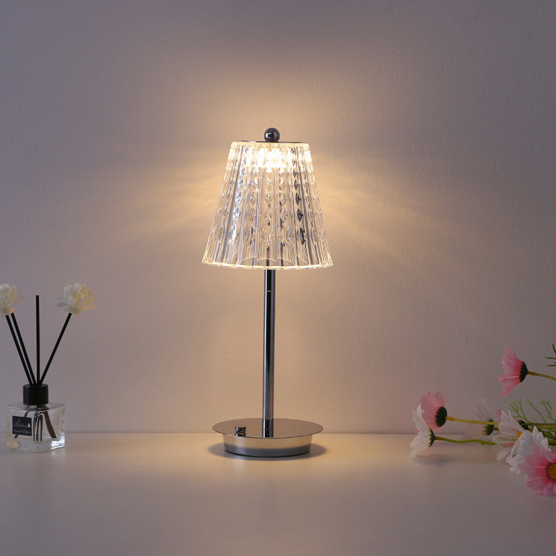 Glintora - Moderne Kristall Touch Tischlampe