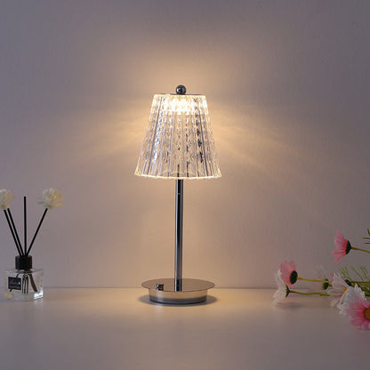 Glintora - Moderne Kristall Touch Tischlampe