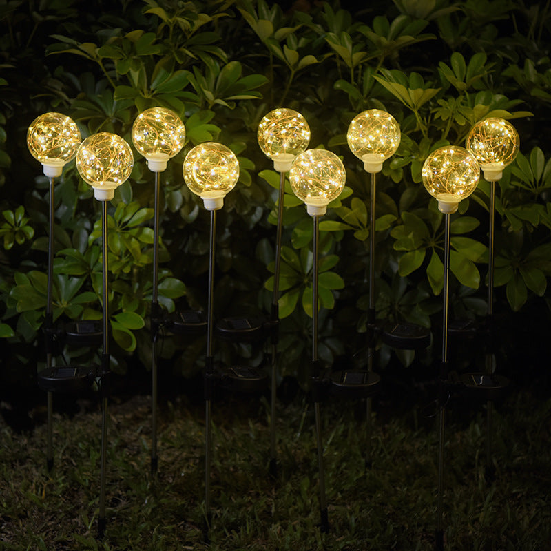 SolarGlow Rohrlampe - Außen Garten Solarlicht