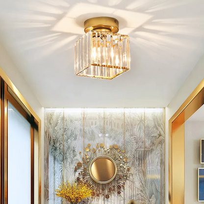 Glas Flush Deckenleuchte für Flur