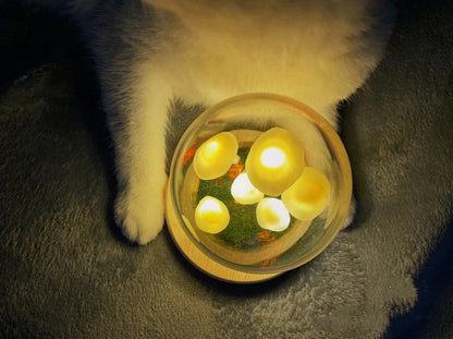 Garduru DIY-Pilz-Lampe für Heimdekoration