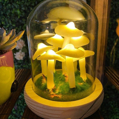 Garduru DIY-Pilz-Lampe für Heimdekoration