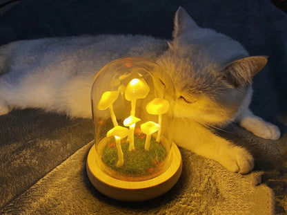 Garduru DIY-Pilz-Lampe für Heimdekoration