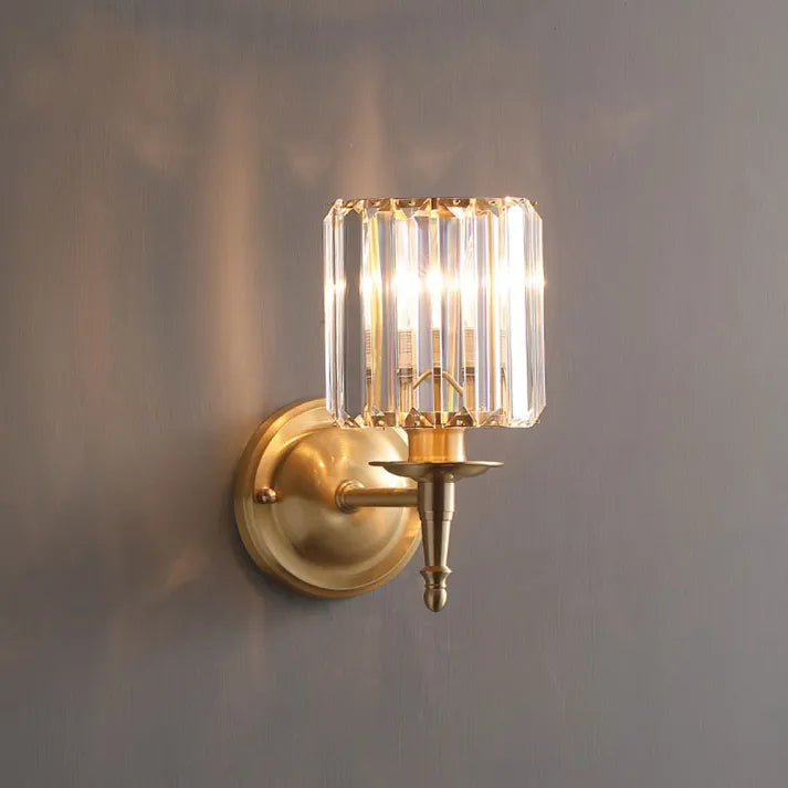 Wandleuchte Vintage Luxus aus Kristall – Eleganz und Raffinesse