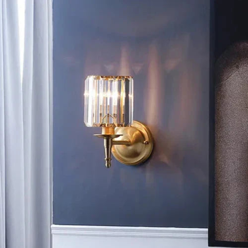 Wandleuchte Vintage Luxus aus Kristall – Eleganz und Raffinesse